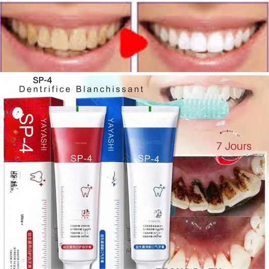 Dentifrice YAYASHI SP-4™ – Pour un Sourire Éclatant et Sain